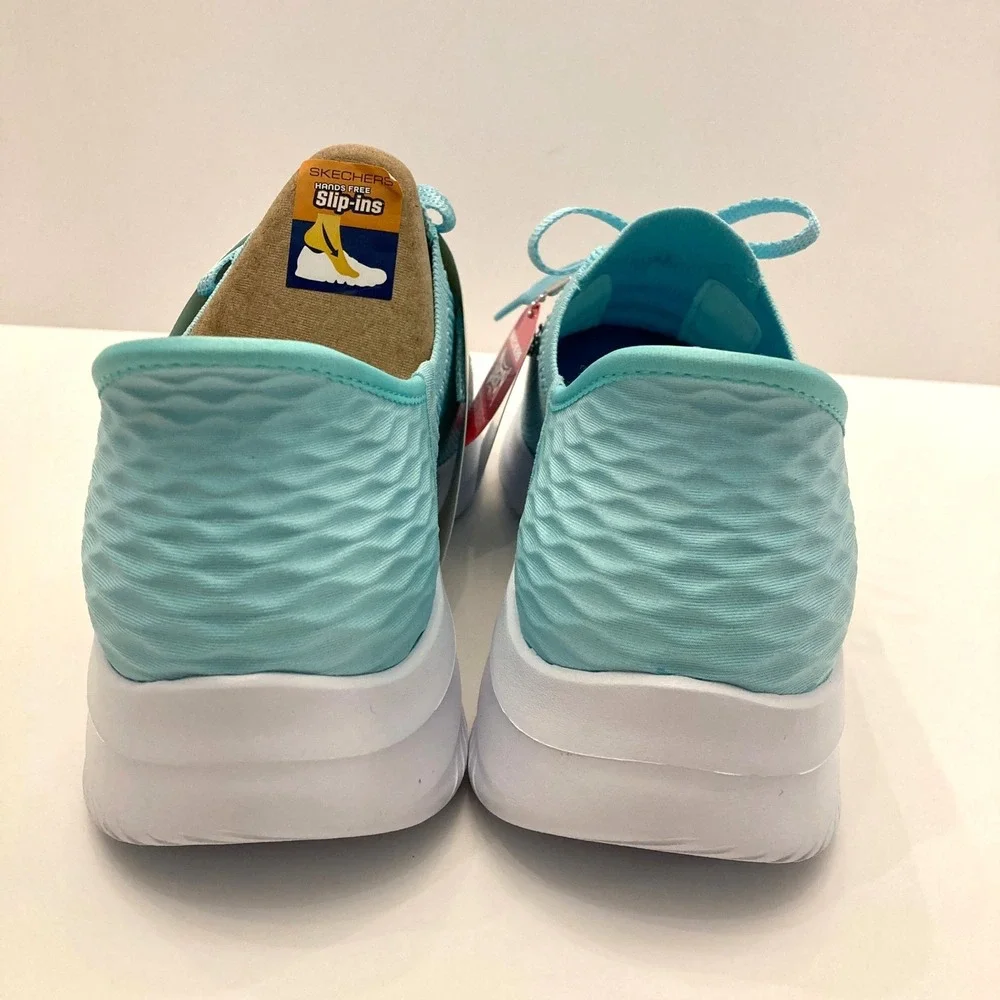 NWT Skechers Aqua Athletic Slip-Ins Hands Free Sneakers - Picture 5 of 9